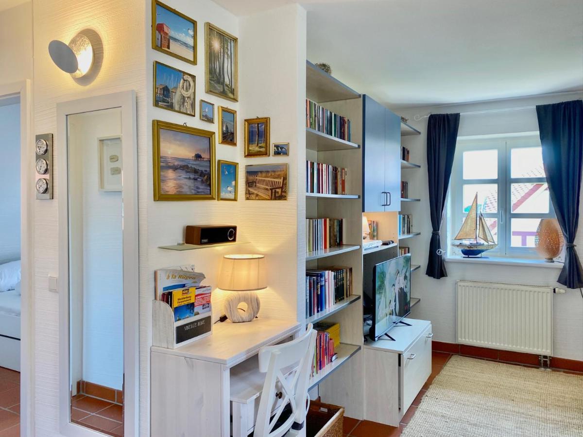 Strandnahe Ferienwohnung Ruegen Dranske Bagian luar foto